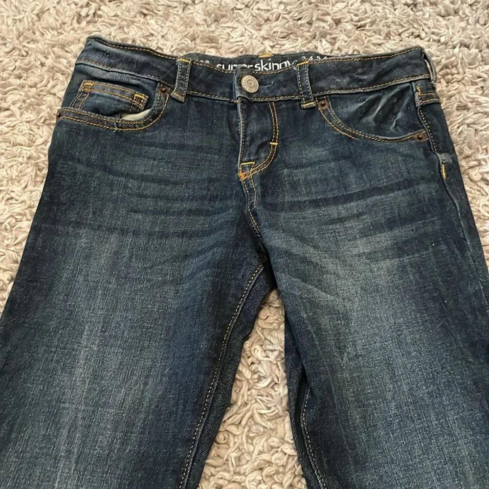 2018 Gymboree Back-To-School Super Skinny Jeans, Size 7
